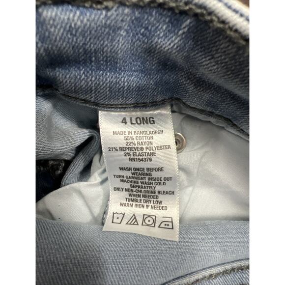 Aeropostale Denim Stretchy High Rise Jeggings Women Jeans Size 4L - Picture 8 of 9